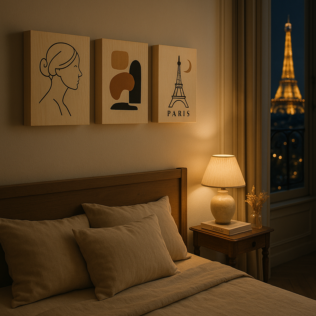 Bloc Rectangle en Bois de Pin