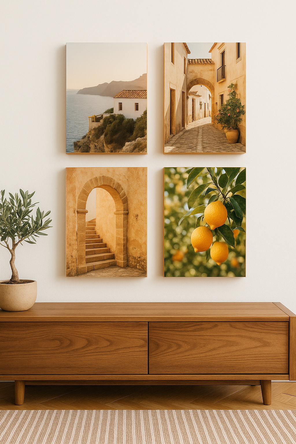 Rectangle Bambou Moyen