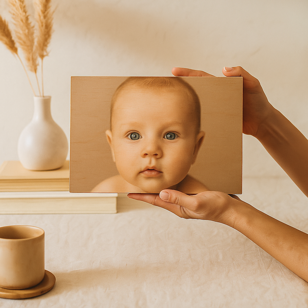 Bloc Rectangle en Bois de Pin