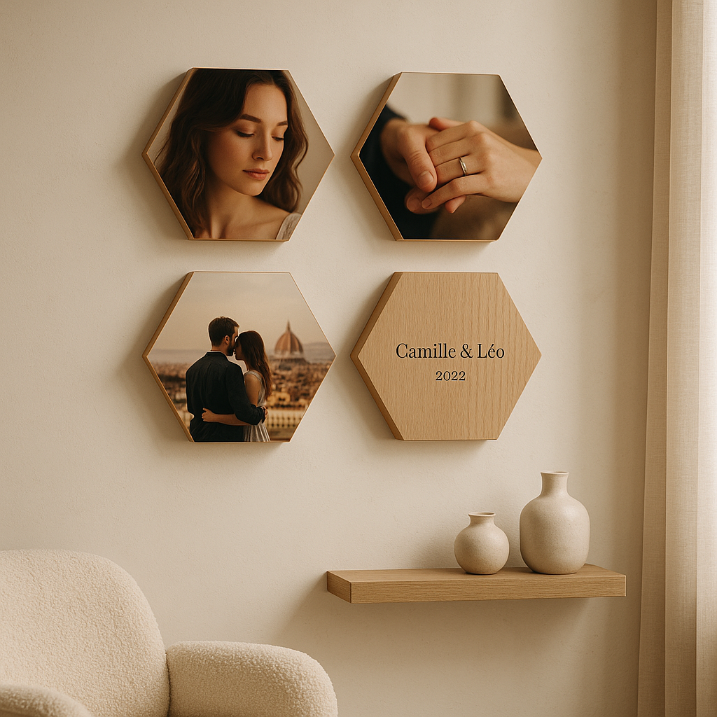 Gravure personnalisée au dos